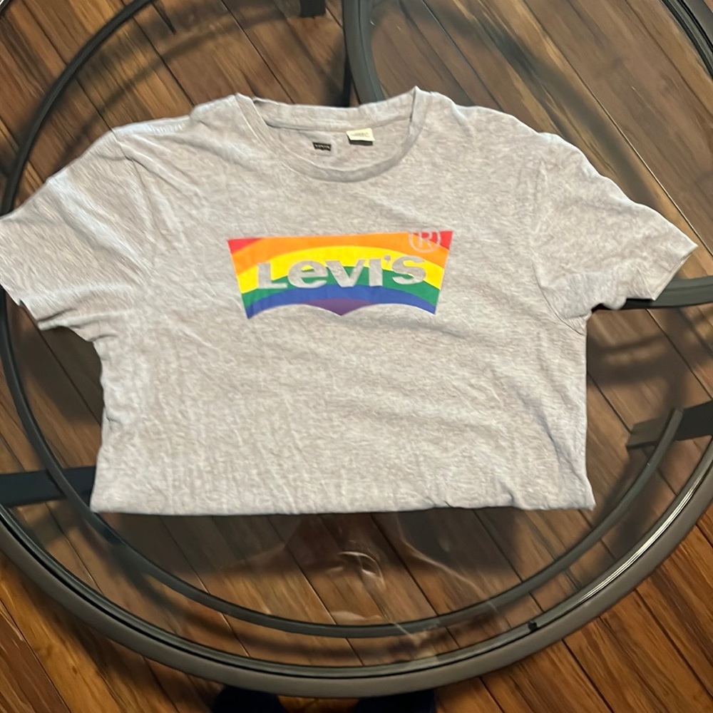 Levi’s Original Graphic Pride Tshirt 🖤🤎💜💙💚🧡❤️